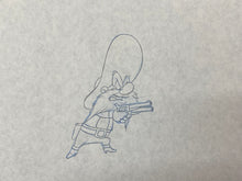 Load image into Gallery viewer, Daffy Duck&#39;s Fantastic Island (1983) - Original animation drawing of Yosemite Sam, mady by Bob Bransford
