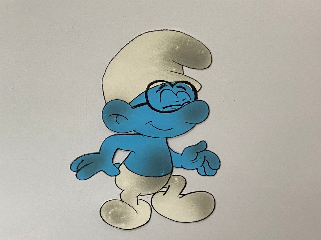 The Smurfs - Original animation cel