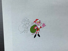 Load image into Gallery viewer, Pink Panther Christmas episode - 2 original animation cels and drawings
