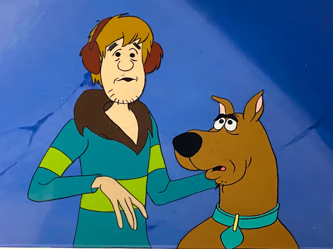 Scooby-Doo - Original cel of Scooby-Doo and Shaggy Rogers