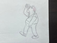 Load image into Gallery viewer, The Simpsons - Original drawing of Barney Gumble
