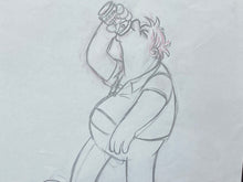 Load image into Gallery viewer, The Simpsons - Original drawing of Barney Gumble
