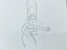 Load image into Gallery viewer, The Simpsons - Original drawing of Marge Simpson
