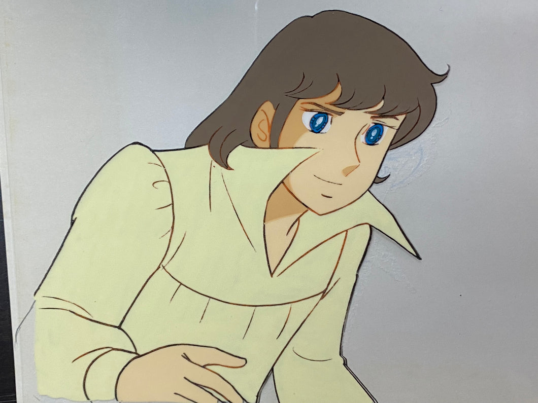 Candy Candy (1976-1979) - Original animation cel and drawing of Terrence (Terry) Grandchester