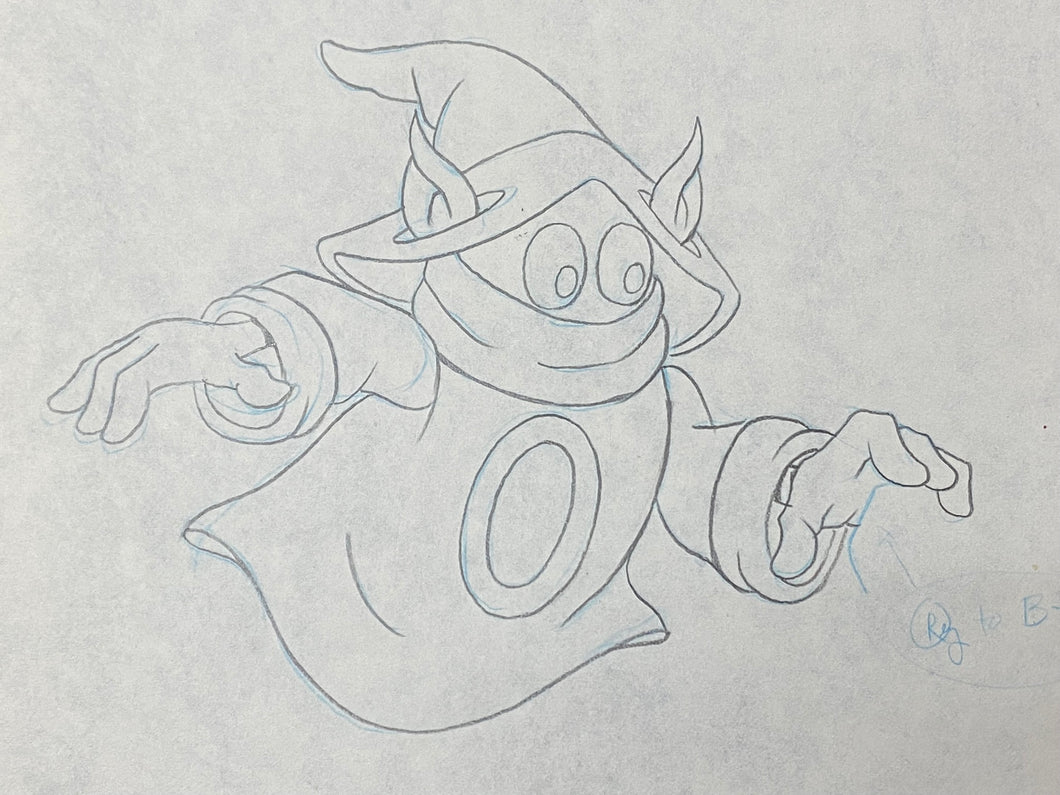 He-Man and the Masters of the Universe - Original drawing of orko