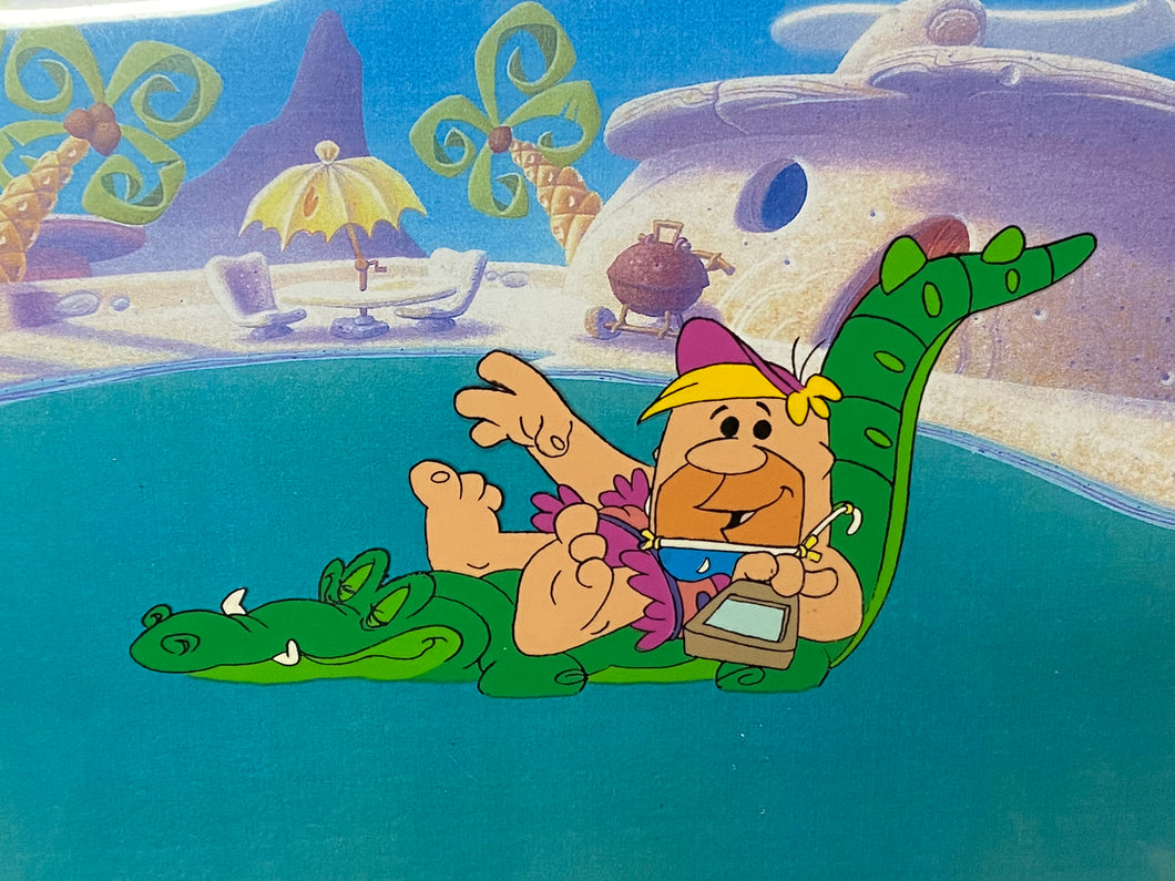 The Flintstones - Original animation cel of Bernard 