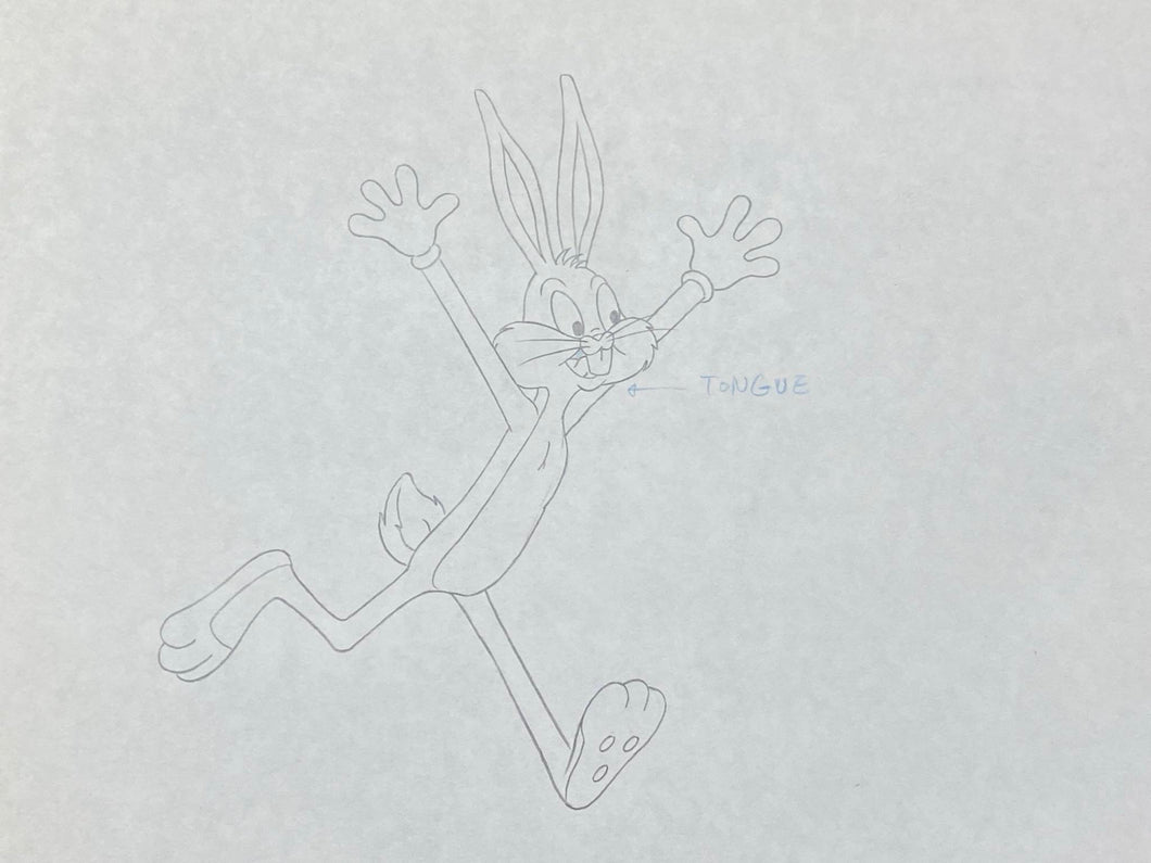 Looney Tunes - Original animation drawing of Bugs Bunny