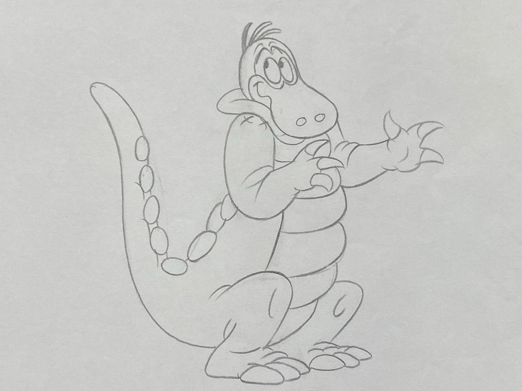 The Flintstones - Original drawing of Dino