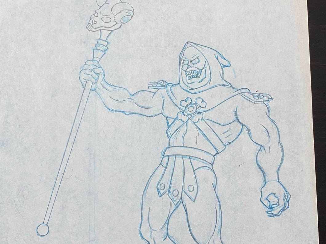 He-Man and the Masters of the Universe - Original drawing of Skeletor