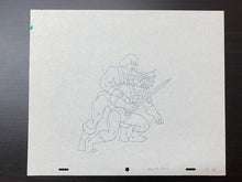 Load image into Gallery viewer, He-Man and the Masters of the Universe - Original drawing of He-Man and Mer-Man
