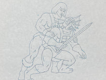 Load image into Gallery viewer, He-Man and the Masters of the Universe - Original drawing of He-Man and Mer-Man
