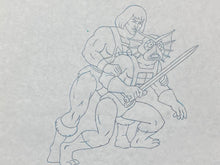 Load image into Gallery viewer, He-Man and the Masters of the Universe - Original drawing of He-Man and Mer-Man
