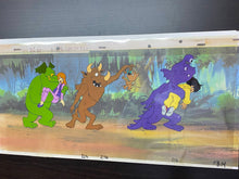 Load image into Gallery viewer, The 13 Ghosts of Scooby-Doo (1985) - Original cel of Daphne Blake, Scrappy-Doo and Flim-Flam

