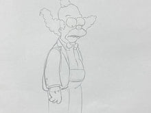 Load image into Gallery viewer, The Simpsons - Original drawing of Krusty the Clown
