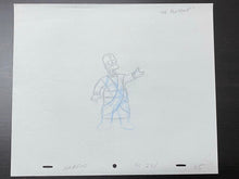 Load image into Gallery viewer, The Simpsons - Original drawing of Homer Simpsons, Episode: Kiss Kiss Bang Bangalore (2006)
