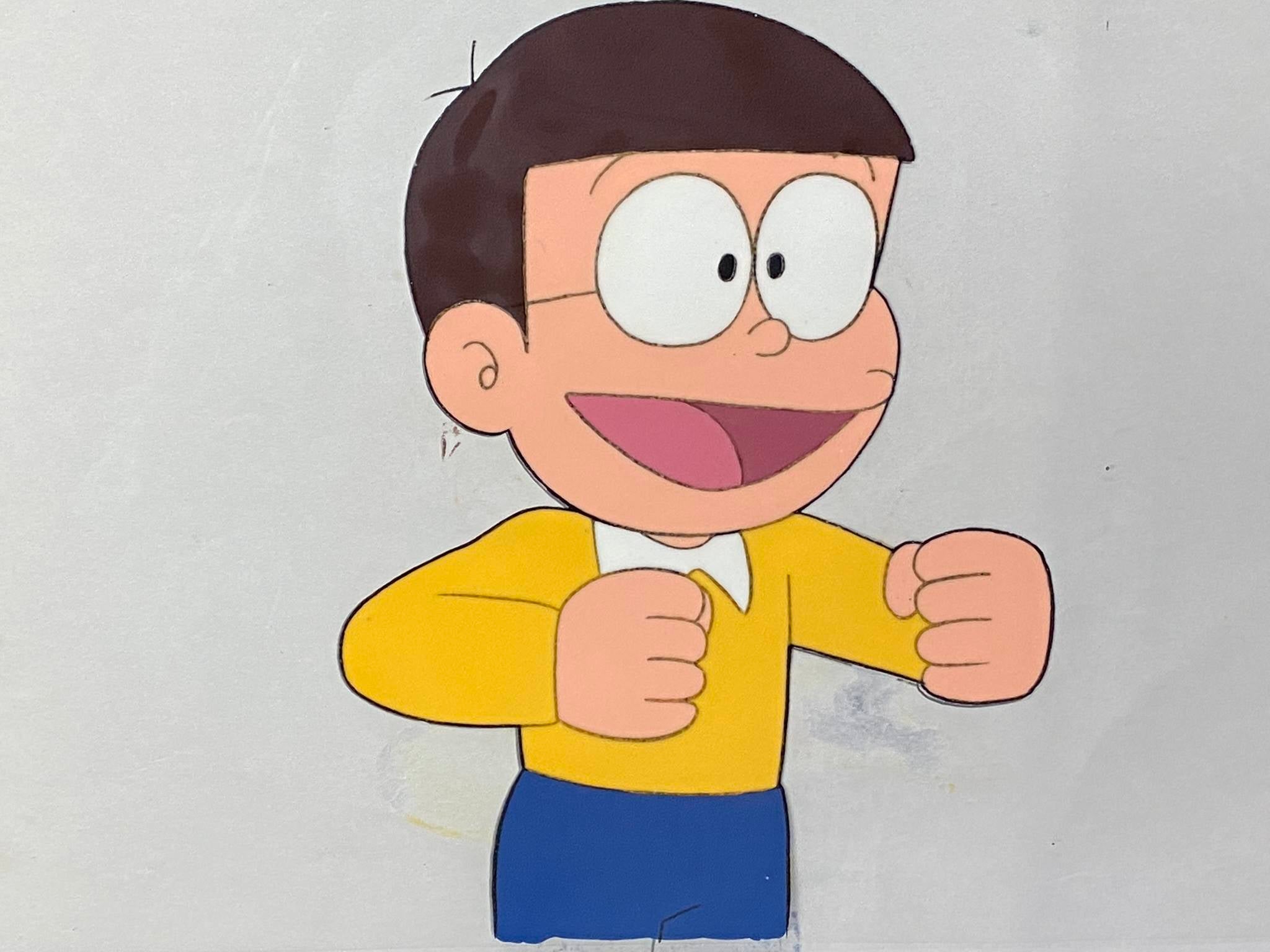 Doraemon, Drawing, head, red, blue, white, yellow, anime HD phone wallpaper  | Pxfuel