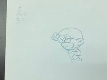 Load image into Gallery viewer, The Smurfs - Original animation drawing
