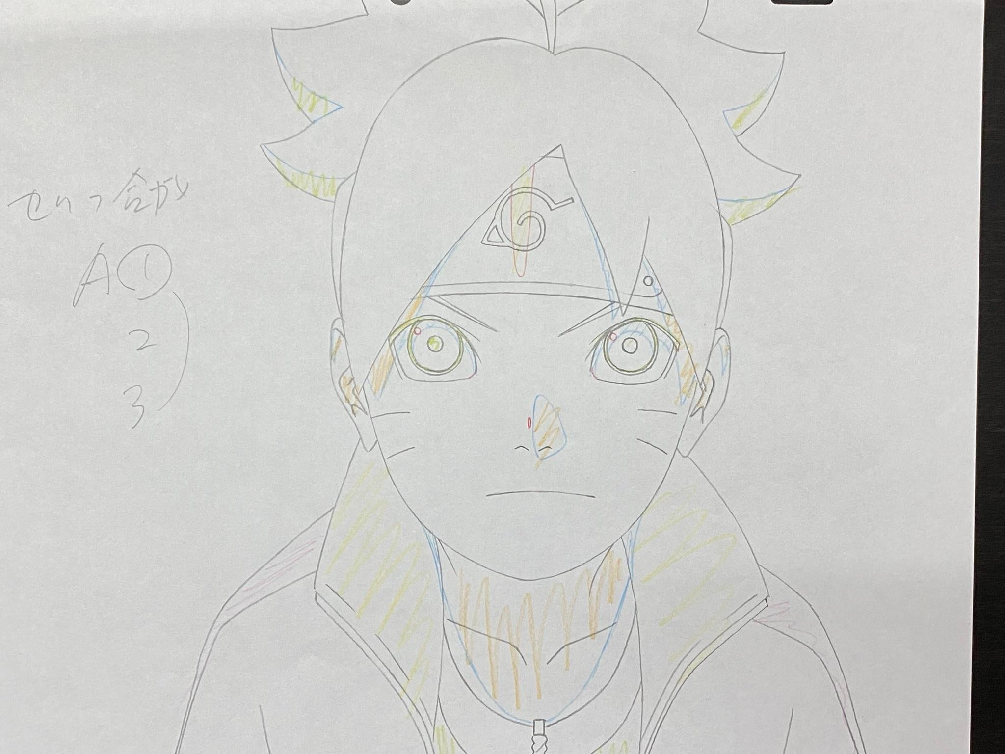 Drawing Boruto Naruto Next Generations - Desenhando Boruto 