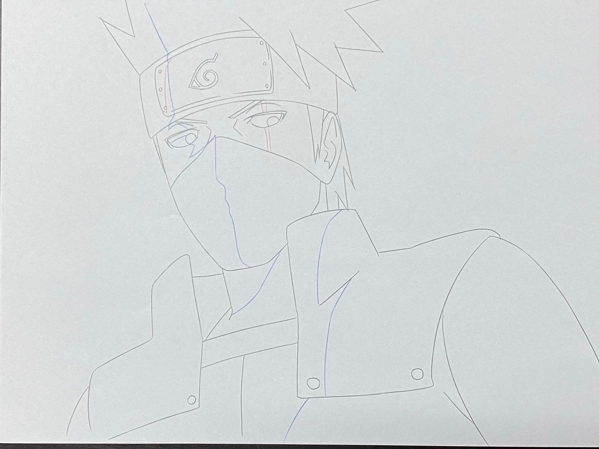 How to Draw Kakashi Hatake, Naruto