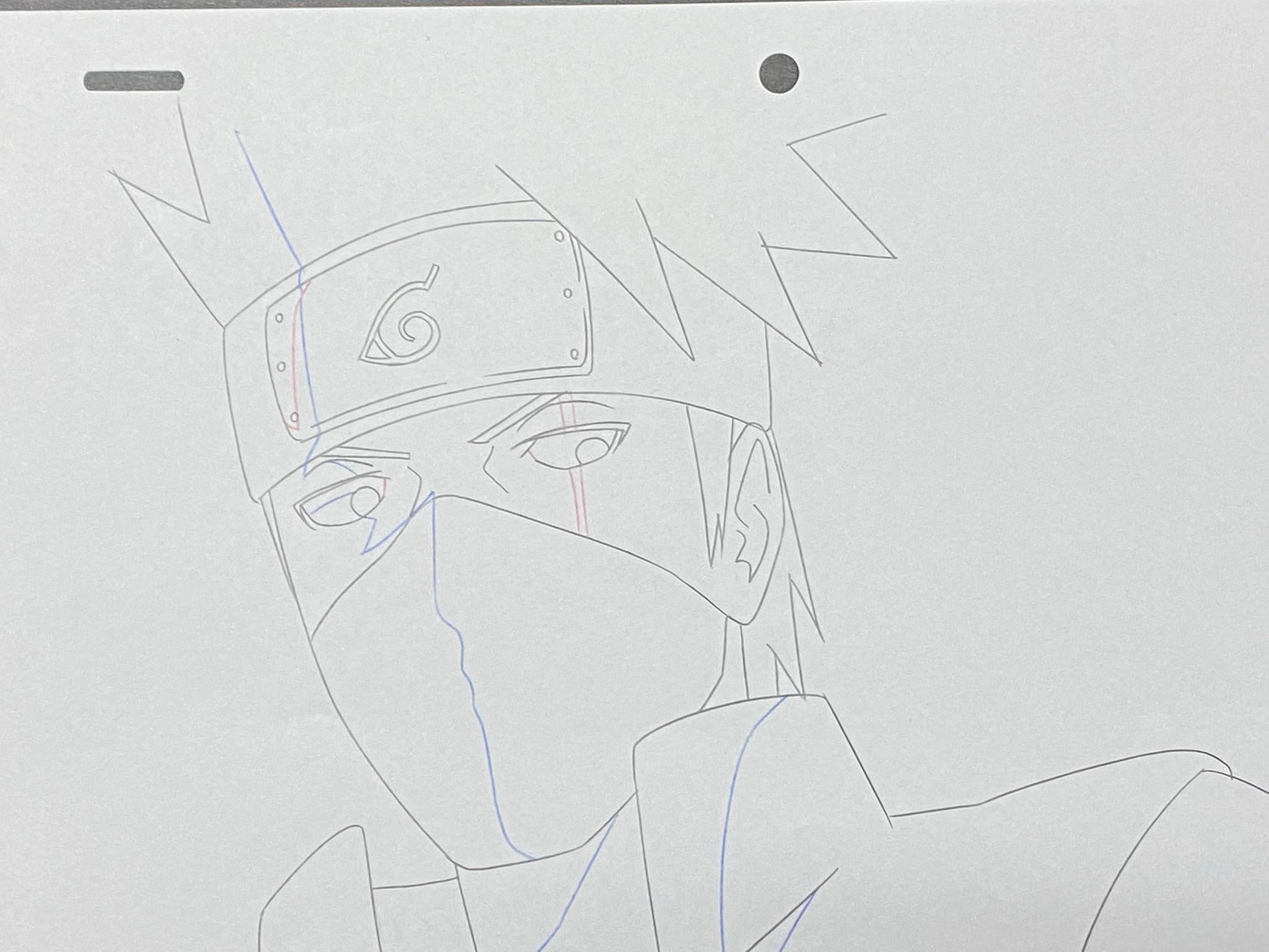 How To Draw Kakashi Hatake - Step By Step for beginners