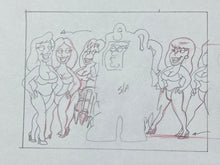 Load image into Gallery viewer, Family Guy - Original drawing of Peter Griffin (Episode: The King Is Dead, 2000)
