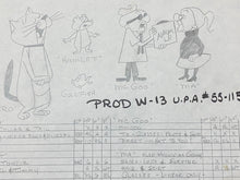 Load image into Gallery viewer, Mister Magoo (1960) - Original hand drawn storyboard page
