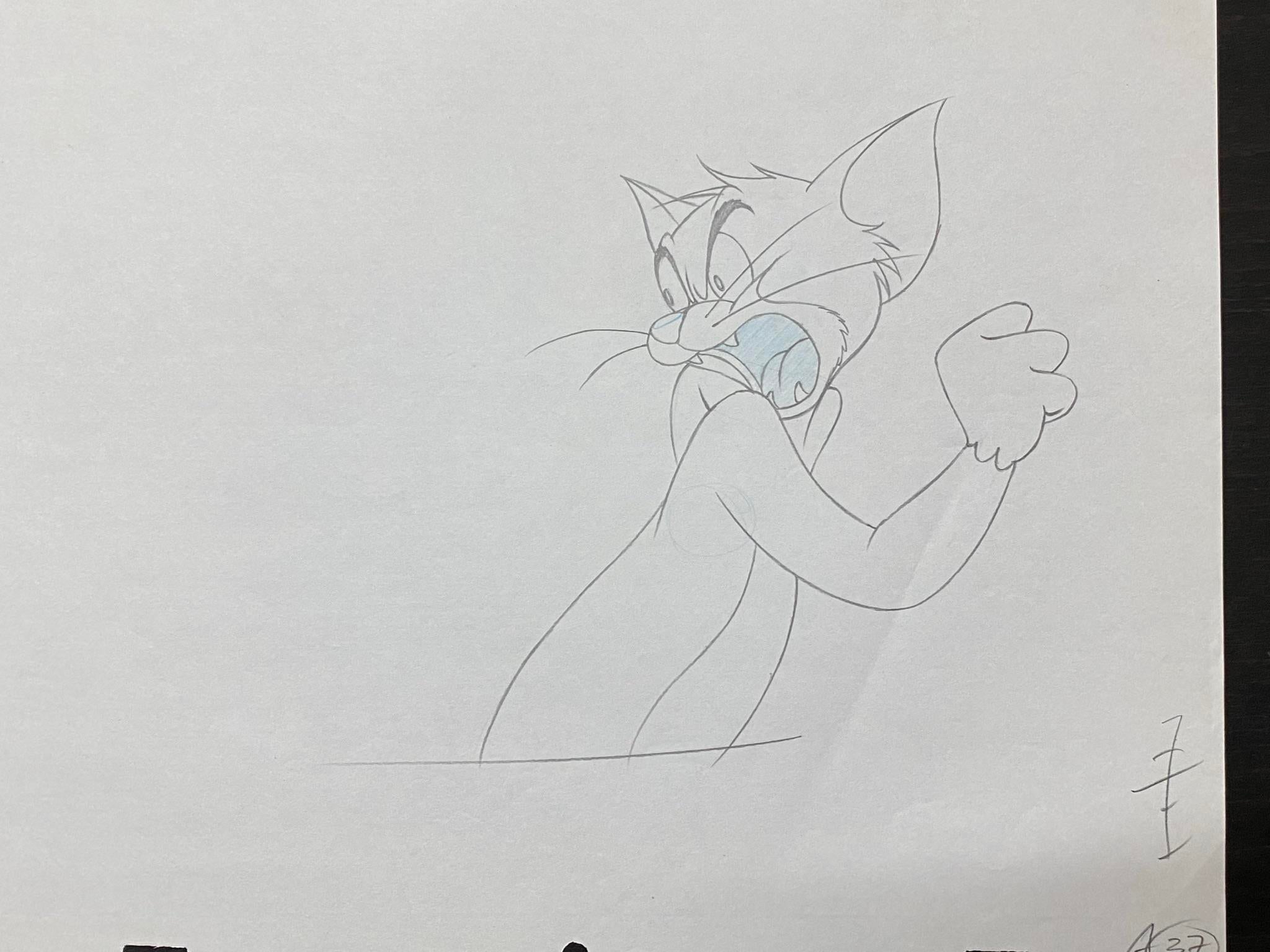 Oscar Martín - Tom & Jerry, in Cristobal Hilazo's Sketches. Humor Comic Art  Gallery Room