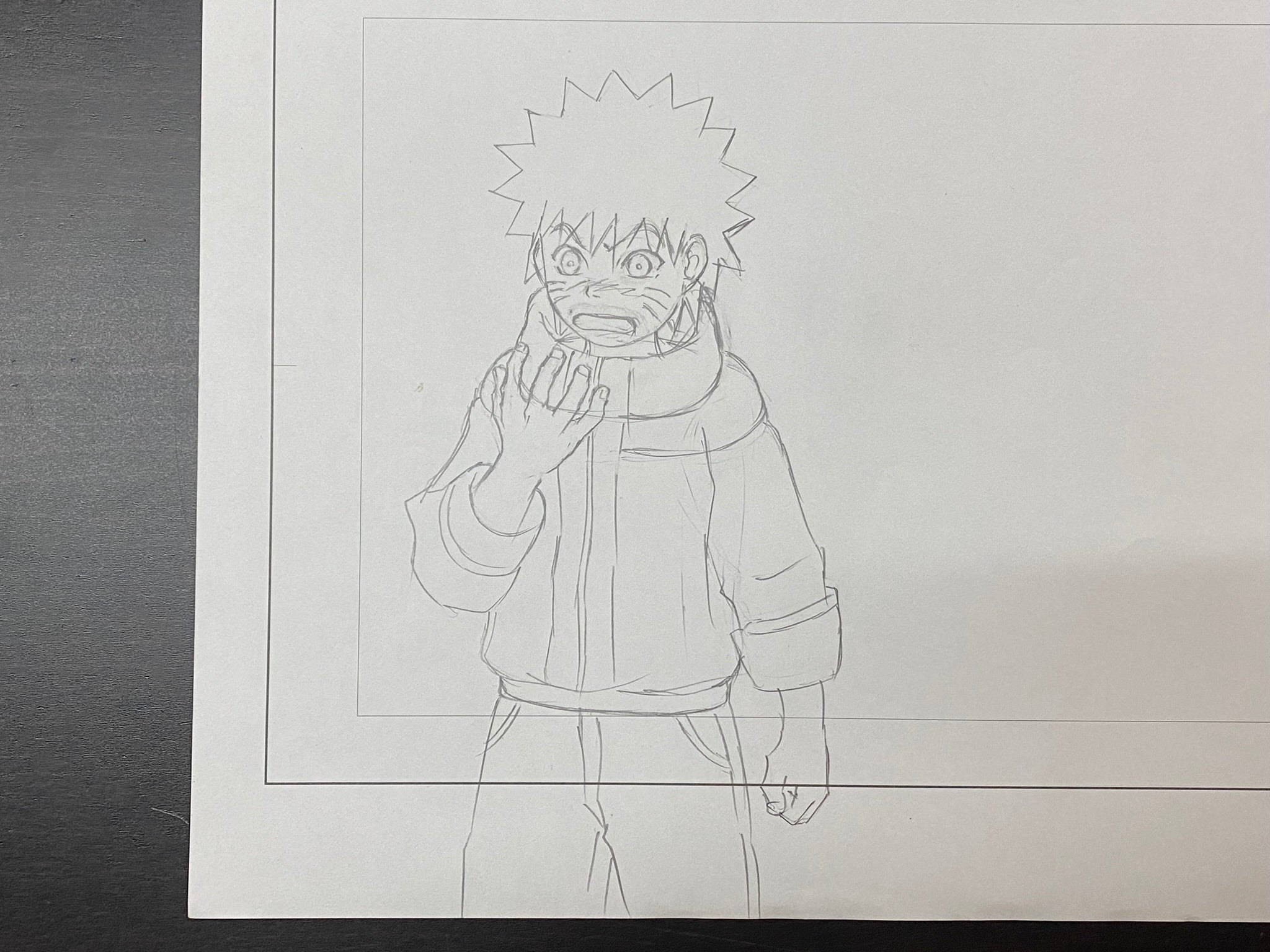 KREA - Pencil drawing of Naruto and Sasuke