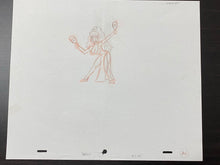 Load image into Gallery viewer, The Simpsons - Original drawing of Charo Baeza (Episode: The Old Man and the Key, 2002) &#39;My name is Charo, I shake my maracas&#39;
