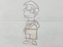 Load image into Gallery viewer, The Simpsons - Original drawing of Milhouse Van Houten
