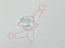 Load image into Gallery viewer, The Simpsons - Original drawing of Hans Moleman
