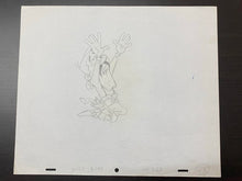 Load image into Gallery viewer, Lucky Luke - Original animation drawing of The Daltons (1984)
