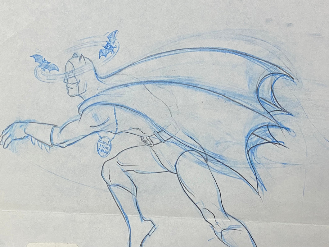 The Adventures of Batman - Original drawing of Batman