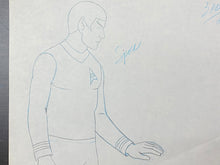 Load image into Gallery viewer, Star Trek - Original drawing of Spock (voiced by Leonard Nimoy)
