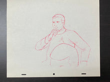 Load image into Gallery viewer, Star Trek - Original drawing of James Tiberius Kirk - Lay out drawing
