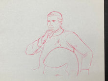 Load image into Gallery viewer, Star Trek - Original drawing of James Tiberius Kirk - Lay out drawing

