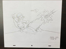 Load image into Gallery viewer, Walt Disney Studio - Original Animation Drawing of Donald Duck
