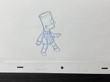 Load image into Gallery viewer, The Simpsons - Original drawing of Bart Simpson
