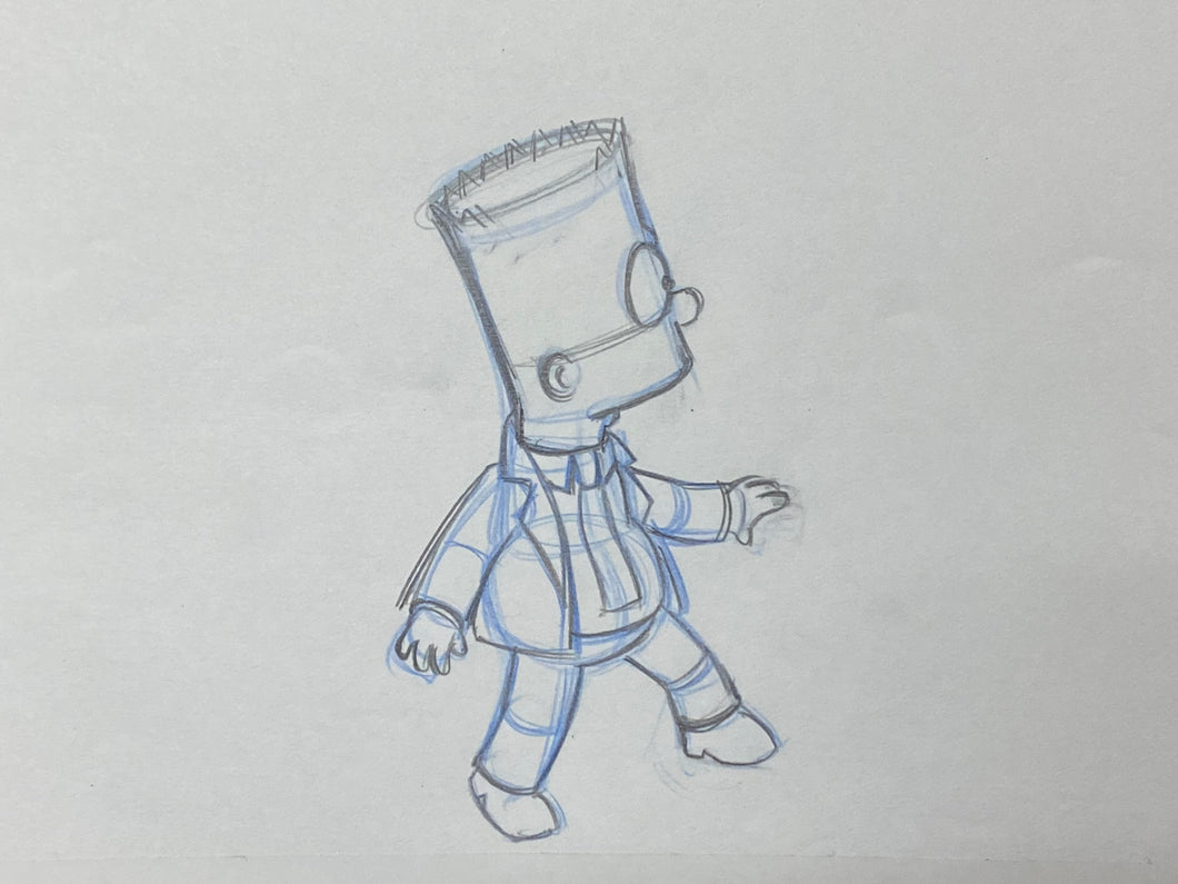 The Simpsons - Original drawing of Bart Simpson