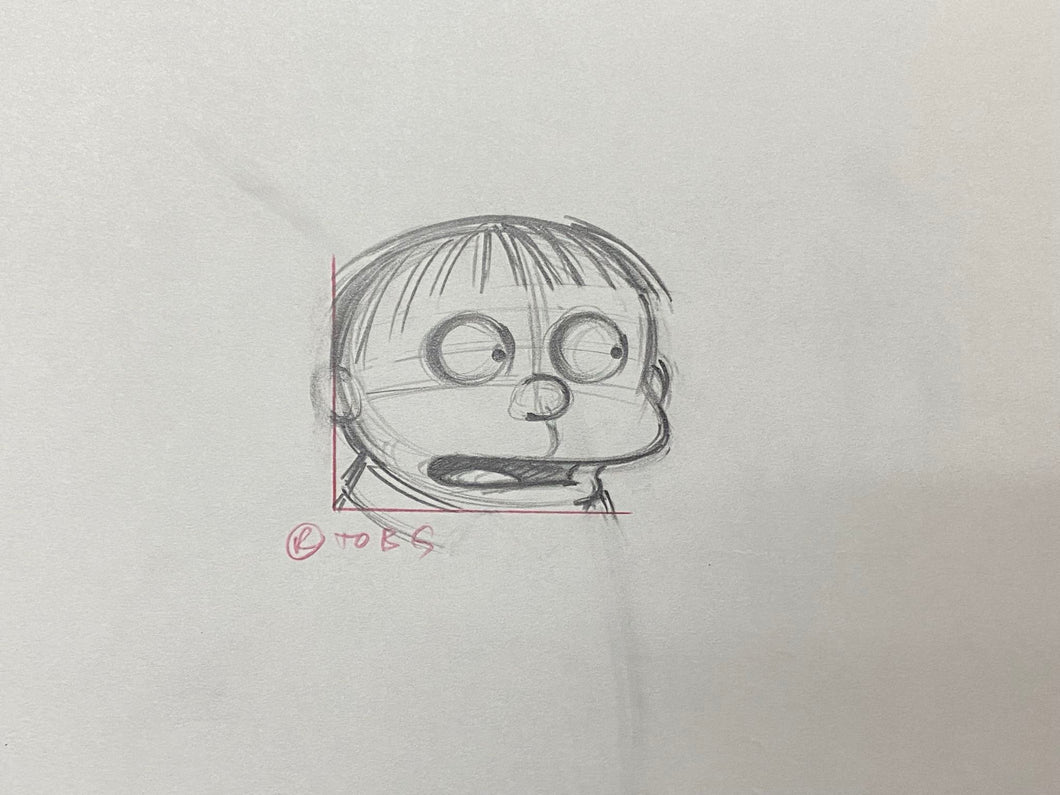 The Simpsons - Original drawing of Ralph Wiggum