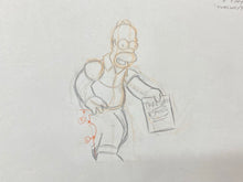 Load image into Gallery viewer, The Simpsons - Original drawing of Homer Simpson
