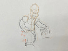 Load image into Gallery viewer, The Simpsons - Original drawing of Homer Simpson
