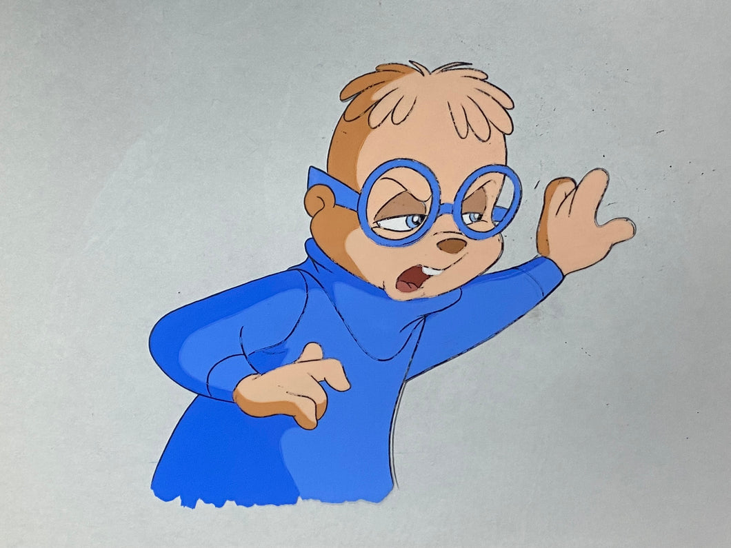 Alvin and the Chipmunks (1983 TV series) - Original animation cel