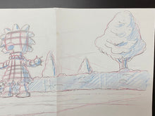 Load image into Gallery viewer, The Simpsons - Original drawing of scene background (XL size) - (Episode: On a Clear Day I Can&#39;t See My Sister, 2005)
