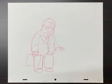 Load image into Gallery viewer, The Simpsons - Original drawing of Mayor Joe Quimby
