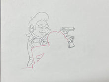 Load image into Gallery viewer, The Simpsons - Original drawing of Snake Jailbird
