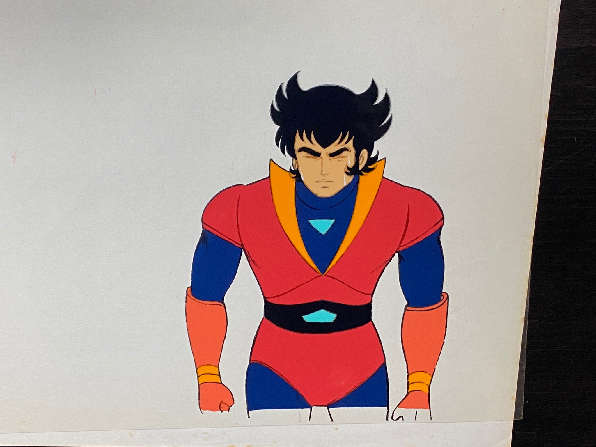 Great Mazinger - Original animation cel of Tetsuya Tsurugi