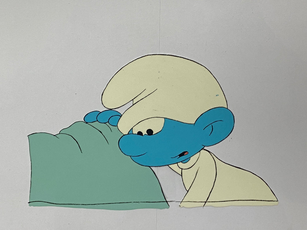 The Smurfs - Original animation cel