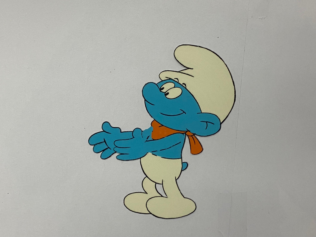 The Smurfs - Original animation cel