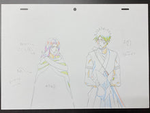 Load image into Gallery viewer, Bleach - Original drawing of Rangiku Matsumoto and Ichigo Kurosaki
